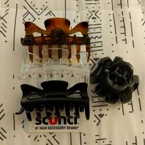 Scunci Jaw Clips